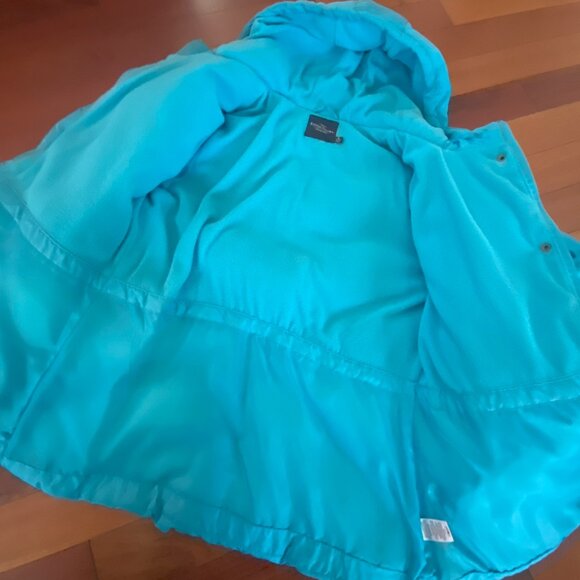 Blue Puffer Jacket Size Medium - Picture 4 of 9